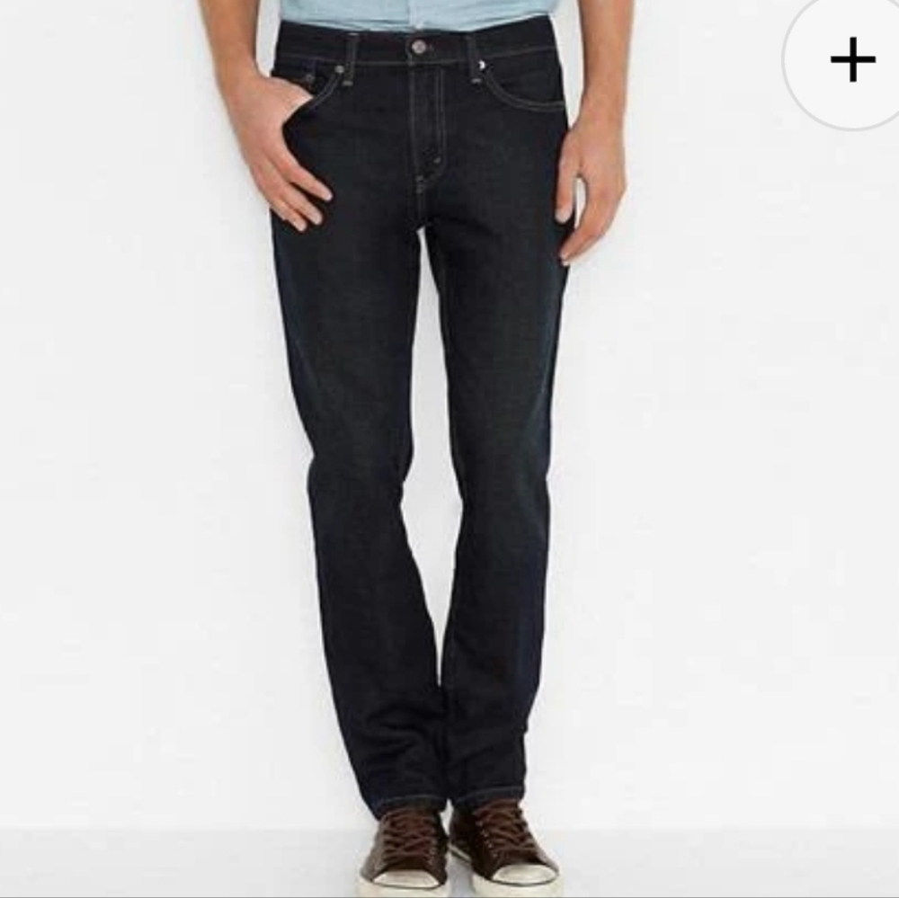 Levis Men's‎ 511 Slim Fit Jeans Size 34 Waist 34 Length Clean Dark Wash